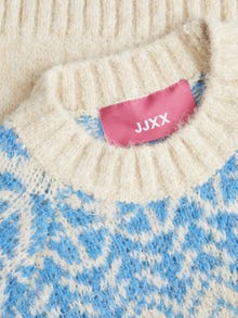 JJXX JXSONIKA Crewneck Stickad tröja -Bone White - 12246518