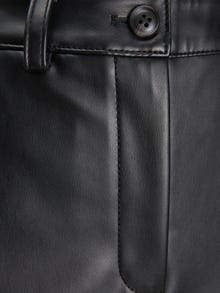 JJXX JXMARY Dirbtinės odos kelnės -Black - 12246641