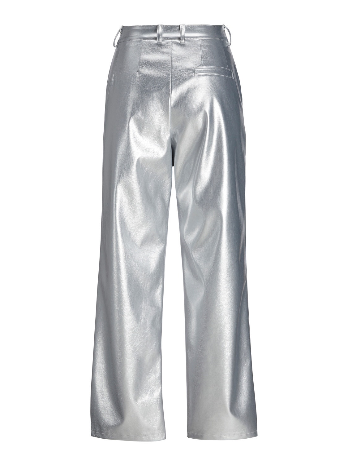 JJXX JXMARY Faux leather trousers -Silver - 12246641