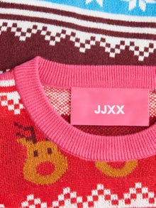 JJXX JXMAS Crewneck Stickad tröja -Dresden Blue - 12247232