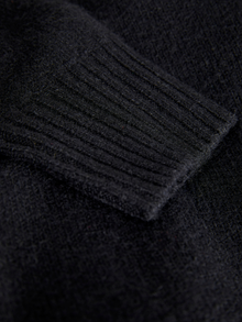 JJXX JXSIKA Neulepusero, jossa neljännesvetoketju -Black - 12247233