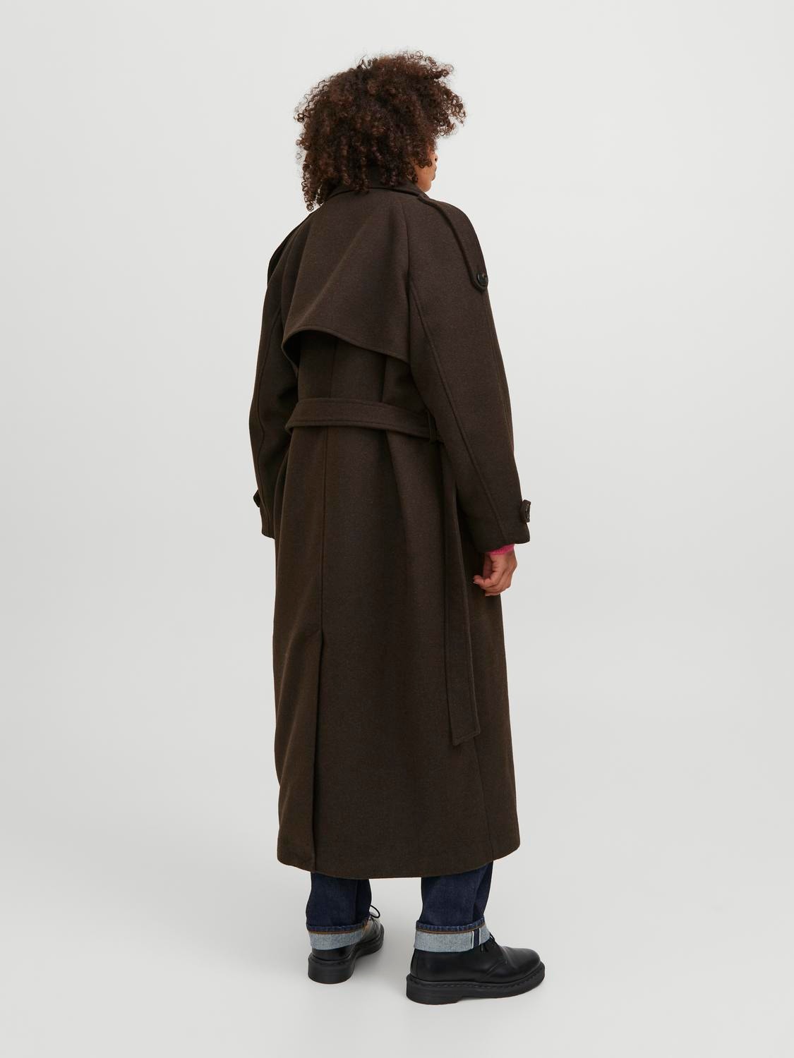 JJXX JXROSIE Trench coat -Seal Brown - 12247456
