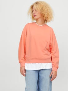 JJXX JXALFA Sweatshirt -Peach Echo  - 12248648