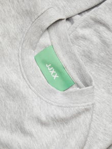 JJXX JXALFA Bluza z okrągłym dekoltem -Light Grey Melange - 12248648
