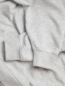 JJXX JXALFA Sweatshirt med rund hals -Light Grey Melange - 12248648