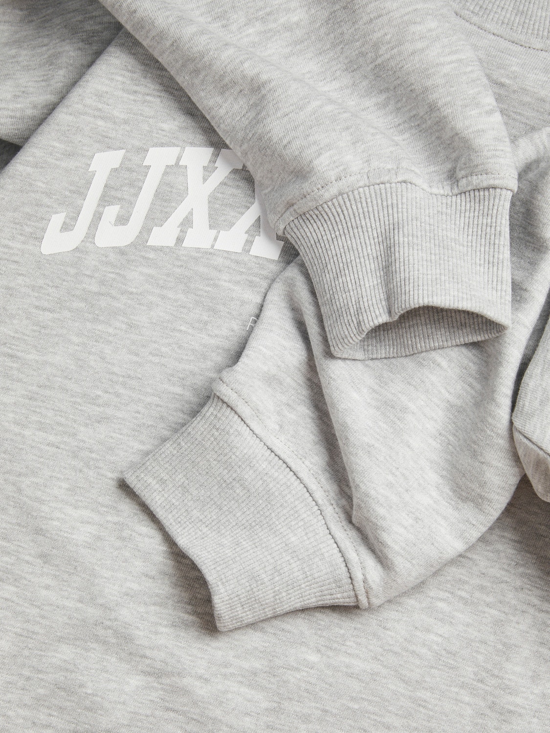 JJXX JXRILEY Apatinis prakaituojantis megztinis -Light Grey Melange - 12248650
