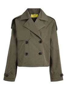 JJXX JXCARLIE Trench coat -Dusty Olive - 12248654