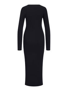 JJXX JXEVA Stickad klänning -Black - 12248851