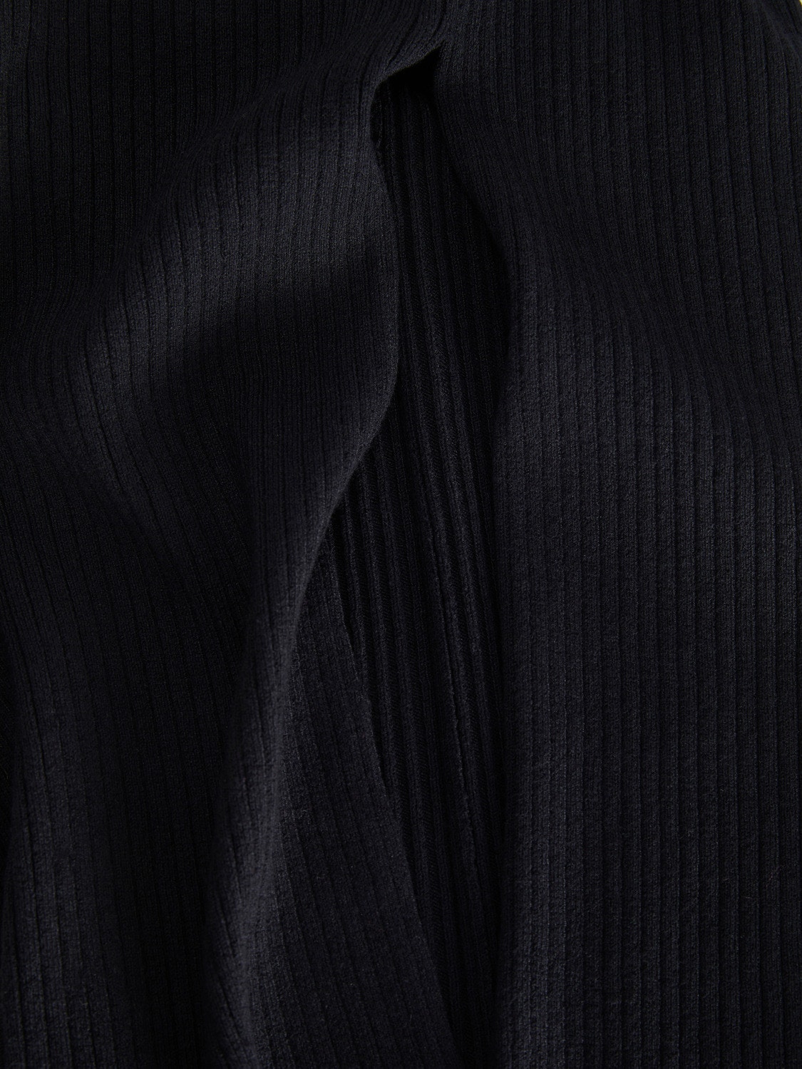 JJXX JXEVA Kootud kleit -Black - 12248851