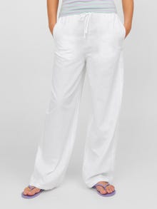 JJXX JXFLORA Klasické kalhoty -White - 12249649
