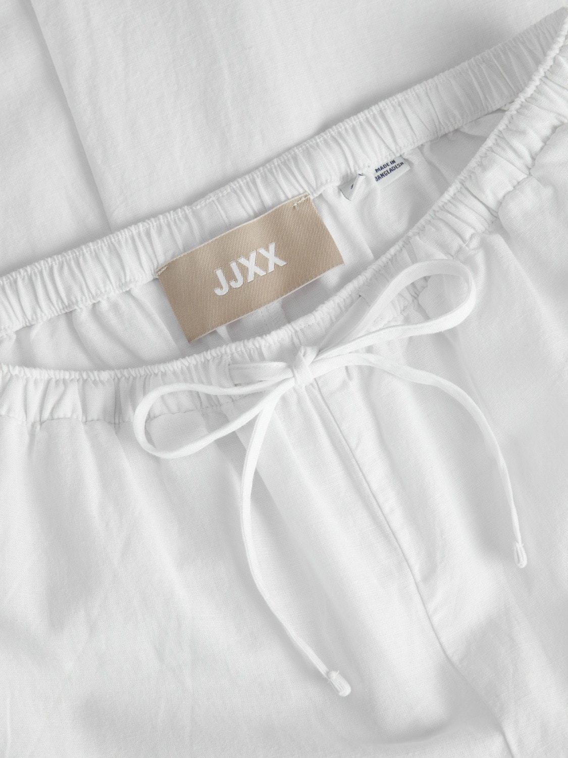 JJXX Παντελόνι Loose Fit Κλασικό -White - 12249649