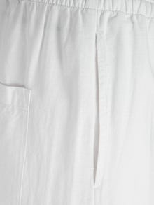JJXX JXFLORA Klasikinės kelnės -White - 12249649