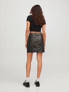 JJXX JXHAILEY Faux leather skirt -Black - 12249884