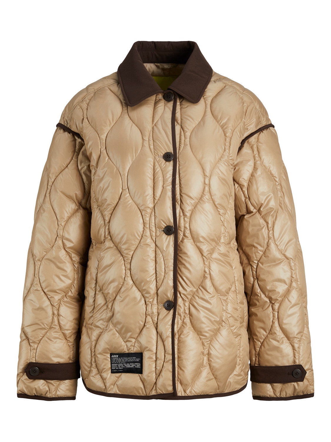 JJXX JXMARI Quilted jacket -Cornstalk - 12249892
