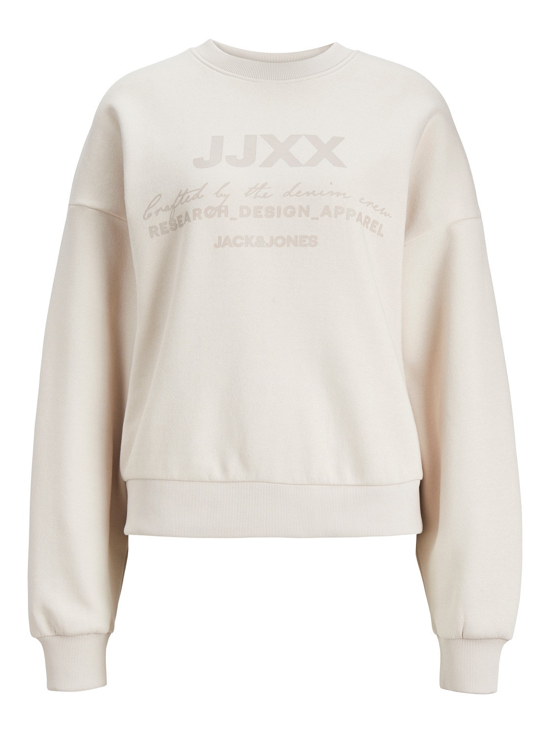JJXX JXNOLA Apatinis prakaituojantis megztinis -Moonbeam - 12250175