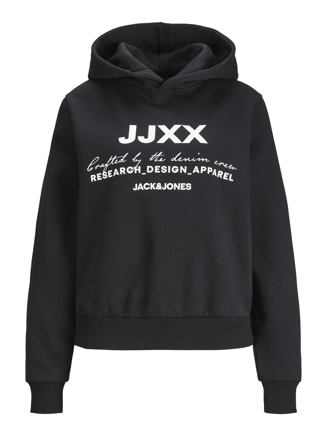 JJXX JXNOLA Felpa con cappuccio -Black - 12250183