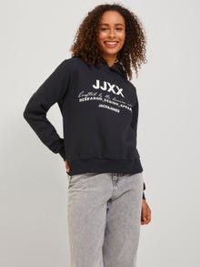 JJXX JXNOLA Bluza z kapturem -Black - 12250183
