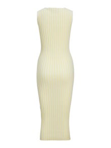 JJXX JXCASSY Stickad klänning -French Vanilla - 12251726