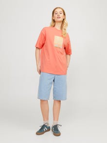 JJXX JXPAIGE T-shirt -Burnt Coral - 12252311