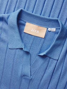 JJXX JXLOLA Stickad klänning -Silver Lake Blue - 12252437