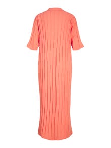 JJXX JXLOLA Πλεκτό φόρεμα -Burnt Coral - 12252437
