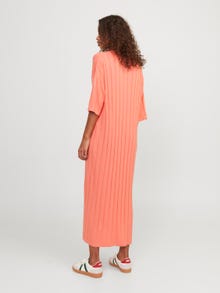 JJXX JXLOLA Πλεκτό φόρεμα -Burnt Coral - 12252437