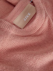 JJXX JXDAISY Crewneck Stickad tröja -Burnt Coral - 12252441