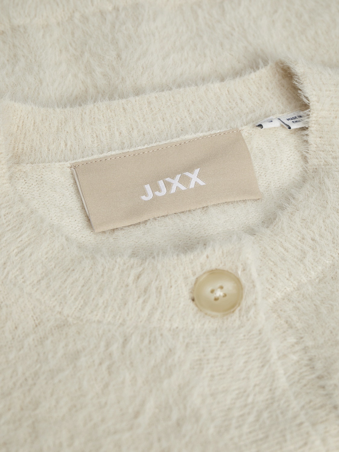 JJXX JXOLIVIA Knitted cardigan -Bone White - 12252453