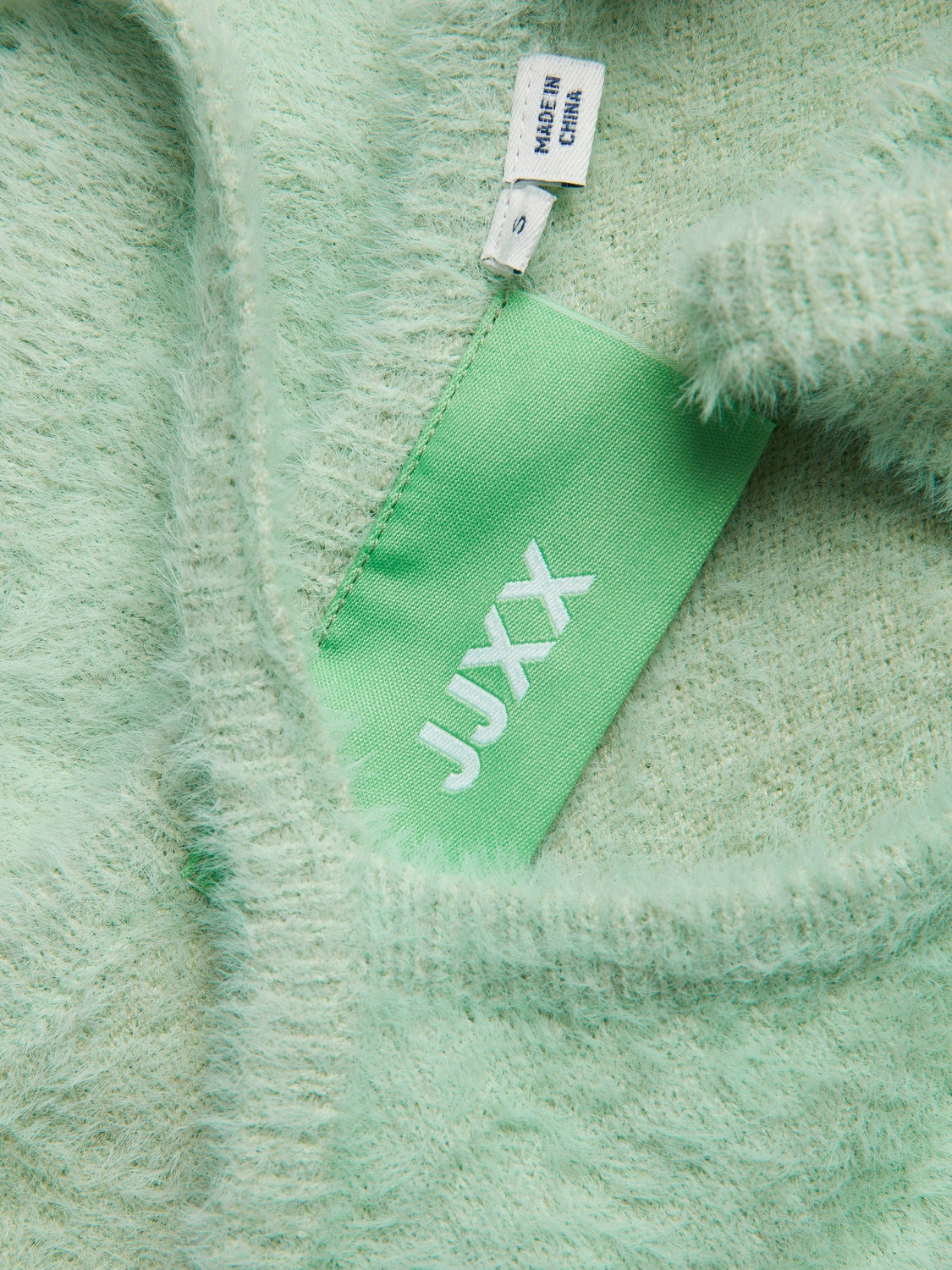 JJXX JXOLIVIA Knitted top -Grayed Jade - 12252454