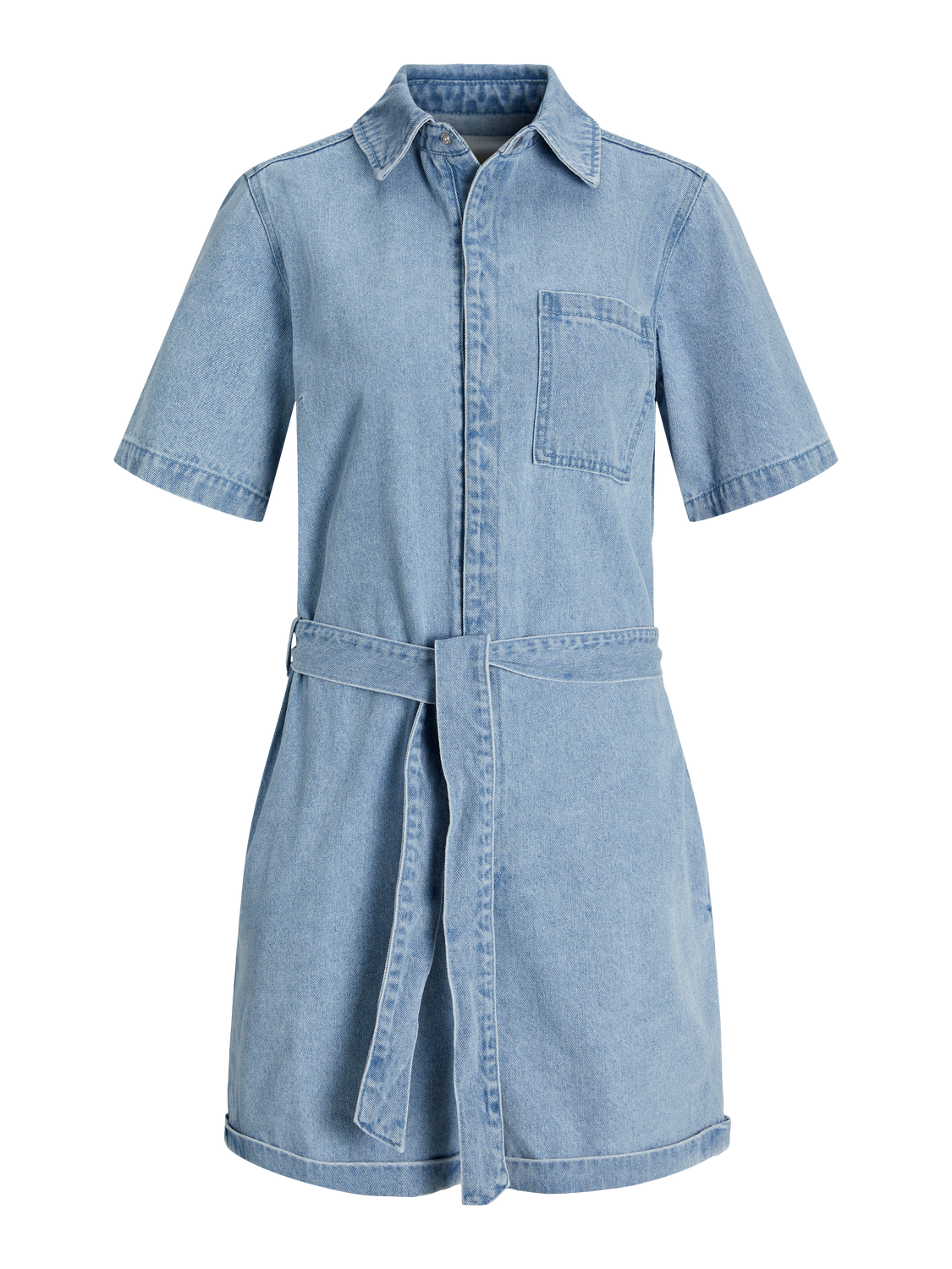 JJXX Παντελόνι Regular Fit Ολόσωμη φόρμα -Light Blue Denim - 12254008