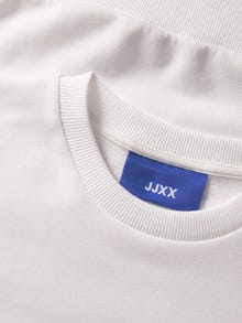 JJXX JXENYA Felpa Girocollo -Bright White - 12254014