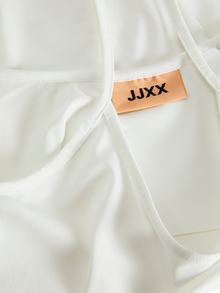 JJXX JXSAGA Topp -Blanc de Blanc - 12254923