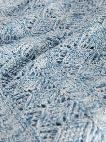JJXX JXZURI Knit top -Silver Lake Blue - 12255157