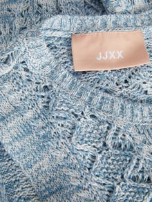 JJXX JXZURI Pletený top -Silver Lake Blue - 12255157