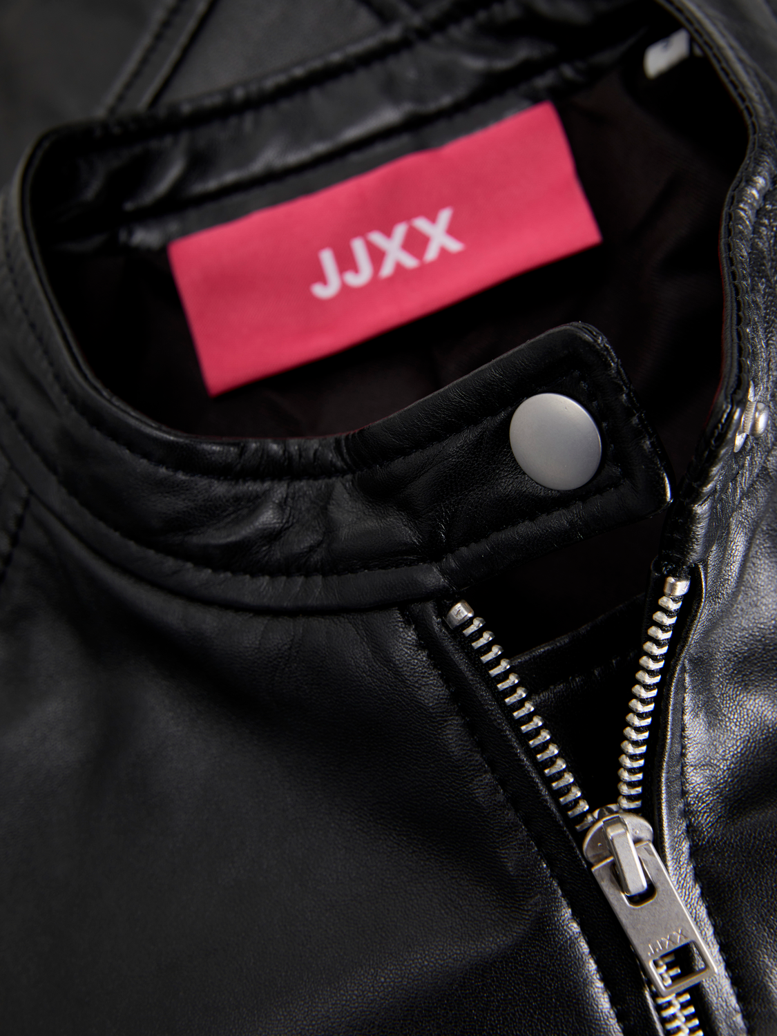 JJXX JXAVA Chaqueta de cuero sintético -Black - 12258376