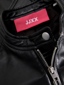 JJXX JXAVA Jacka i läderimitation -Black - 12258376