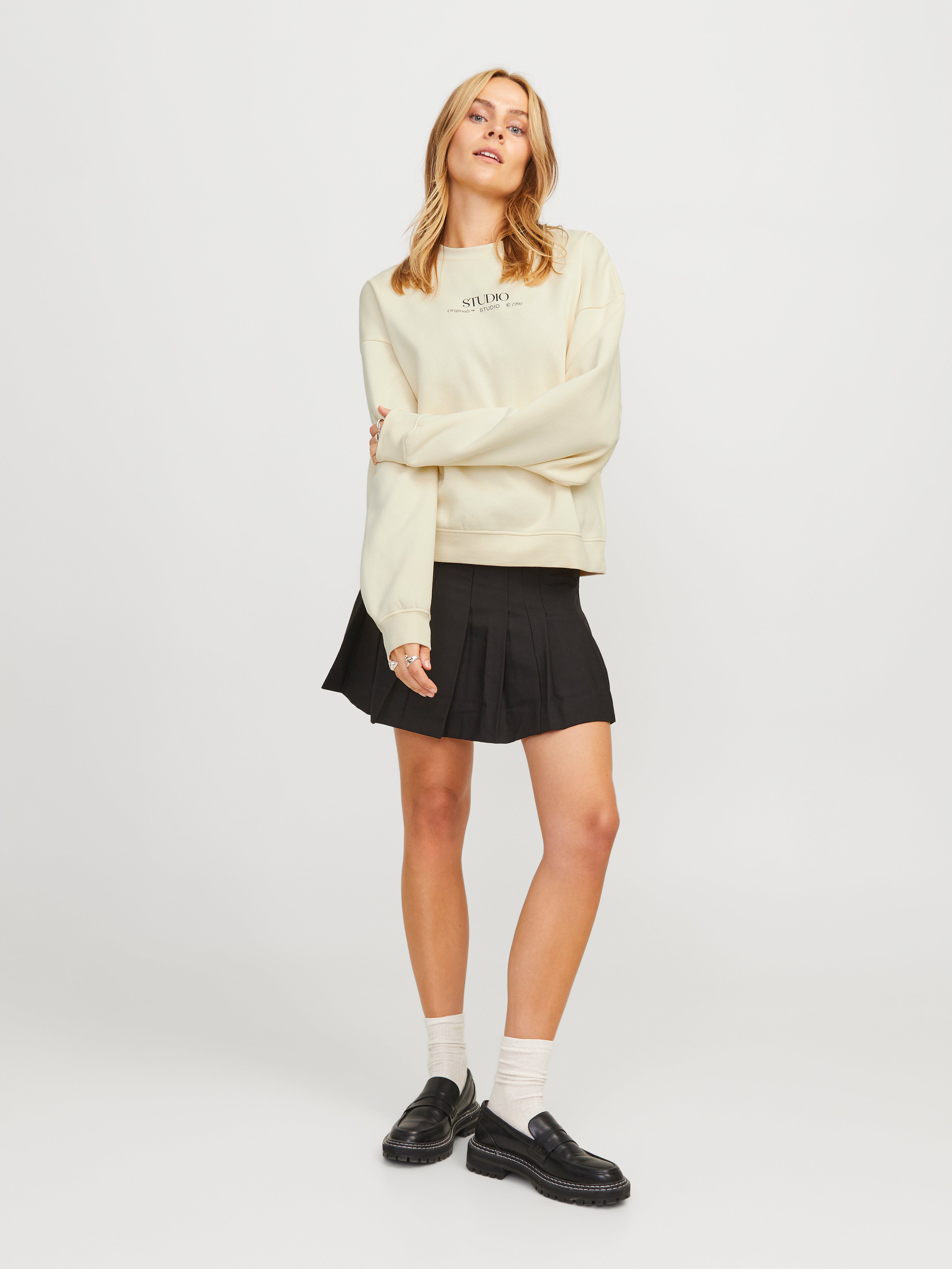 JXLILLIE Sweatshirt met ronde hals